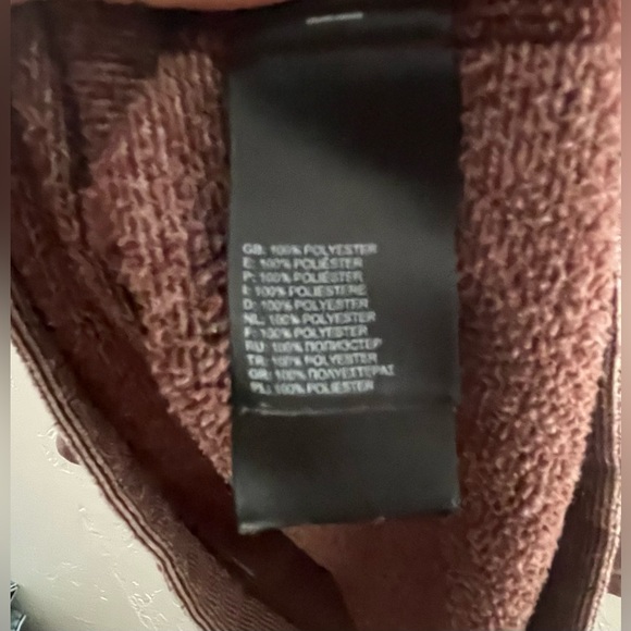 The North Face cozy mens quarter zip fleece sweater - Picture 4 of 5